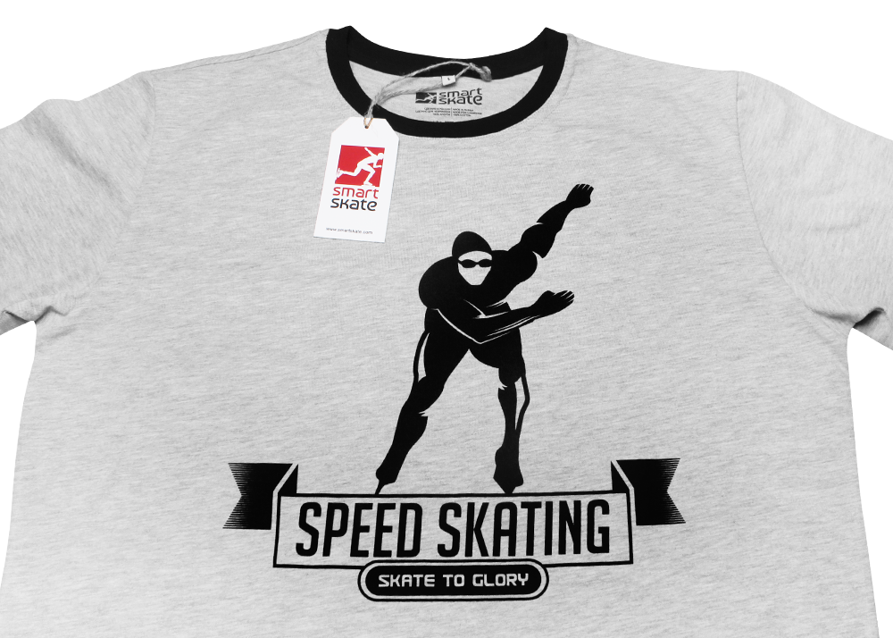 Футболка конькобежный спорт SKATE TO GLORY