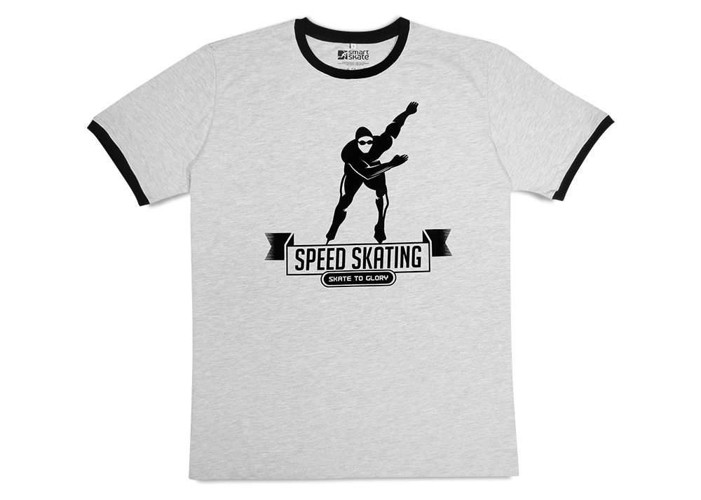 Футболка конькобежный спорт SKATE TO GLORY