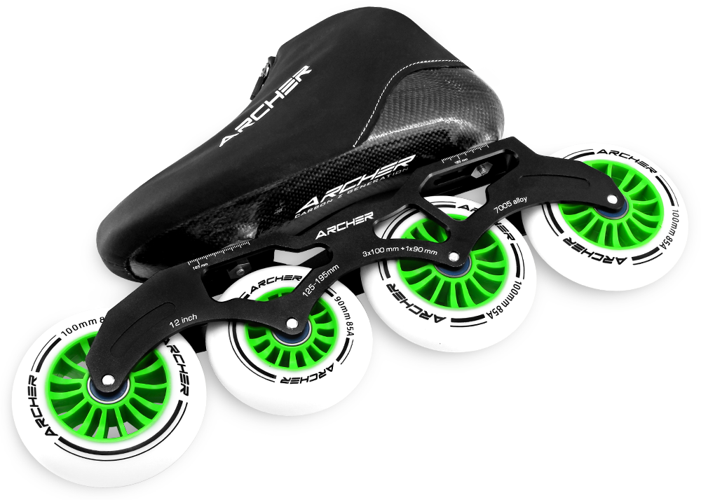 Конькобежные ролики ARCHER RACE LT